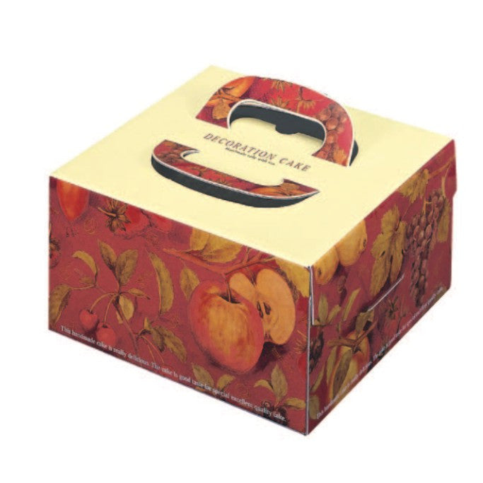 10 x 10 x 5-1/8" Cake Box with Handle (FBTD7)