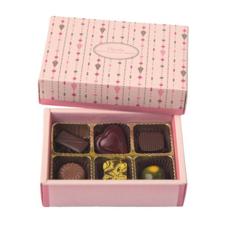 6 Cavity Chocolate & Truffle Box Set (RS)
