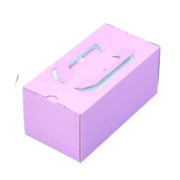 8 x 4-1/8 x 3-1/2" Side Opening Roll Cake Box (TRO6)
